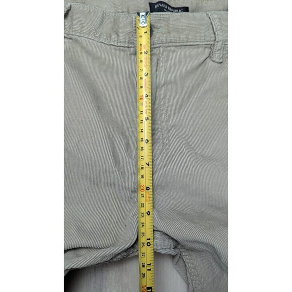 Banana Republic Traveler Corduroy Pant Men's Slim Fit Beige 36X34* (act. 36x27) - Picture 9 of 12